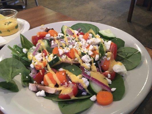 Spinach salad