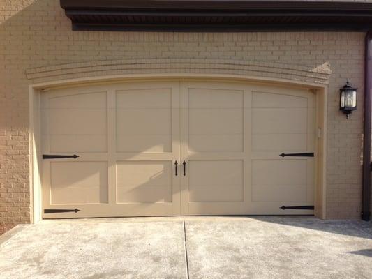 16' x 8' Cunningham Custom Arched Garage Door