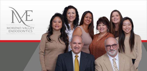 The Moreno Valley Endodontics Doctors and Staff