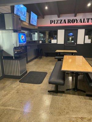 Dining area newly remodeled