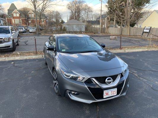 My 2017 Nissan Maxima.