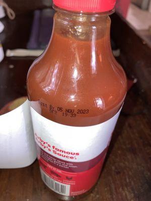 Arby's sauce that I just bought and brought home