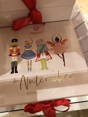 New Christmas item; Nutcracker bath bombs