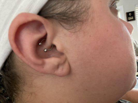 Daith piercing