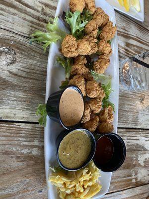 Fried Alligator Bites