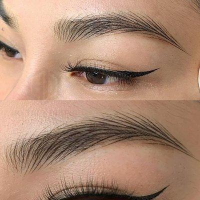 Feather Strokes Brows