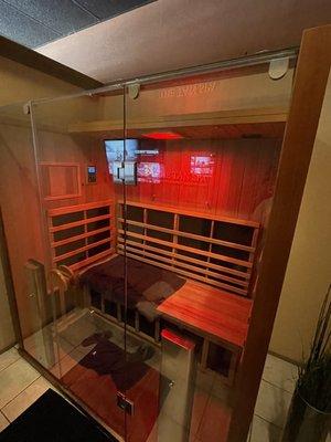 Inferred sauna