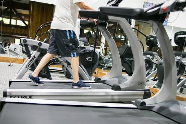 Treadmills at the Riverwalk