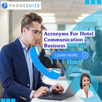 Acronyms For Hotel Communication Business