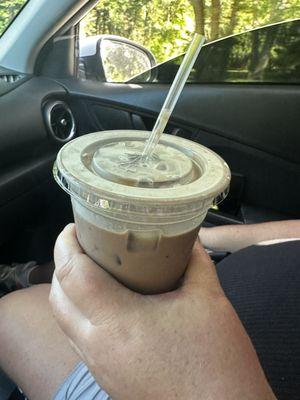 Apparently, the rocky Road drink, but look more like a mocha, with a higher price tag I was not too impressed