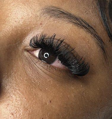 Volume Lash Extensions Available. Call today to book your Lash Appointment.