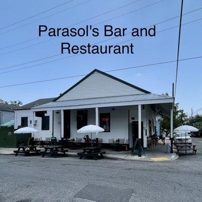 Parasol's Bar and Restaurant. A favorite, neighborhood place.