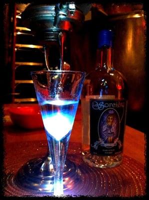 Absinthe ~ watching our faeries cloud up the glass...