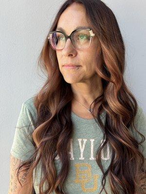 Haircut + Dimensional Balayage + Color