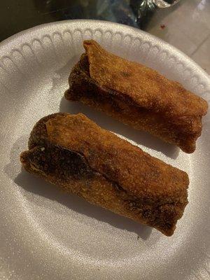 BURNT SHRIMP EGG ROLLS March 9, 2020