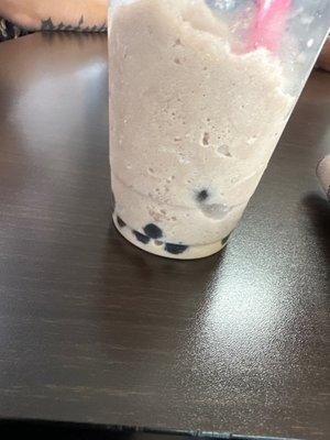 My fave, mocha with boba. ate most of my boba before I took this pic.