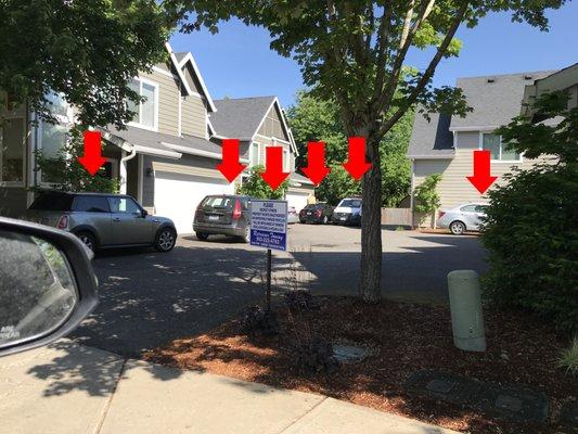 They let people park in front of there garage. Making people angry they can't get to there own garage. And it's a safety hazard.