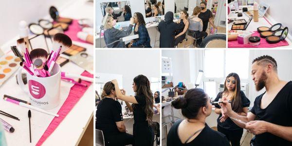 behind the scene of a class at Chic Studios NYC