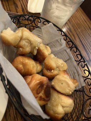 Complementary Garlic knots