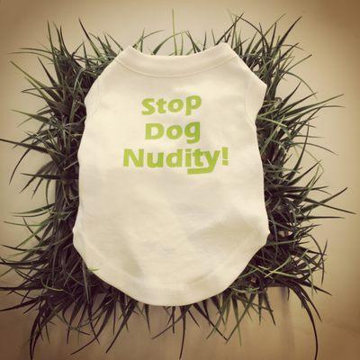 Custom doggie clothes