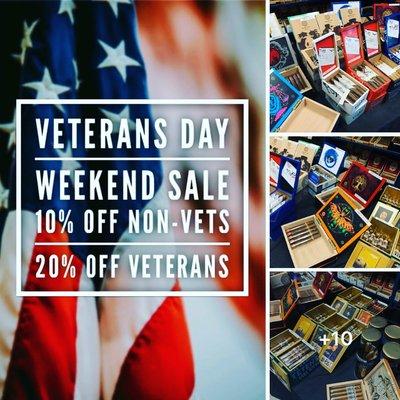 Veterans Day Weekend Sale!!!