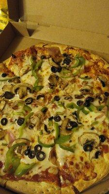 Veggie pizza