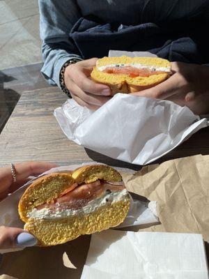 Bagel and Fresh Lox