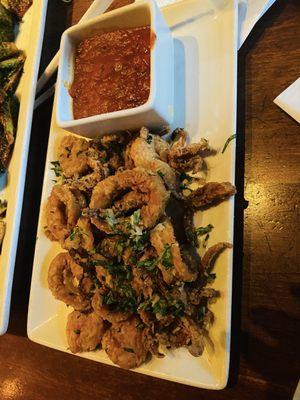 Shrimp and Crispy Calamari