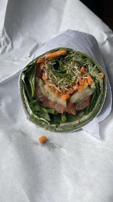 Veggie in wrap