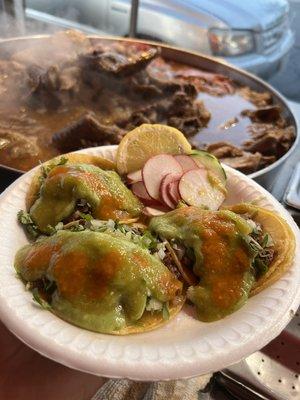 Tacos de asada