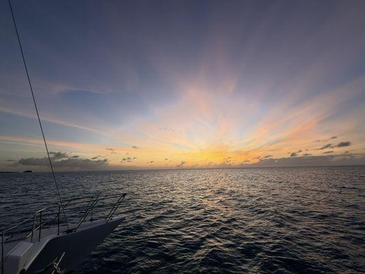 Sunset cruise!