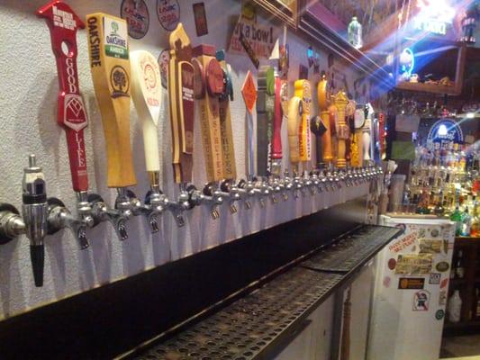 30+ global draft beers. Outrageous!