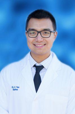 Dr. Zachary Tan, F.R.C.S.C., Specializing in Minimally Invasive Spinal Surgery and Total Joint Replacement