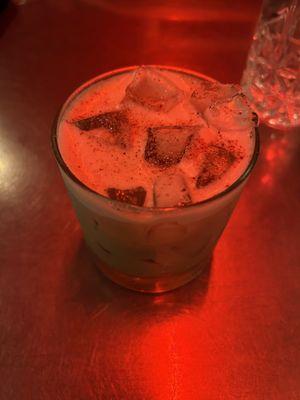 Pumpkin spice white Russian