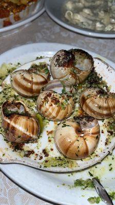 Escargot appetizer