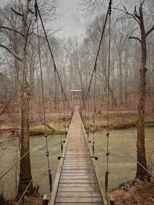 Rainy trail miles.