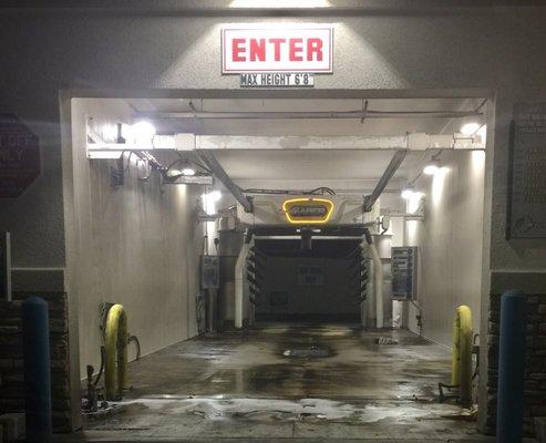 I like it! True touchless wash system - no mop spinner hitting your car.