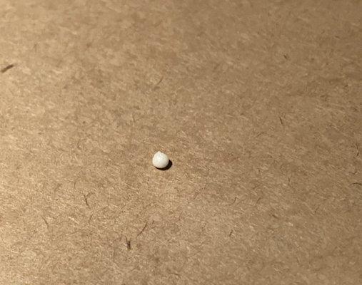 Pearl from an oyster