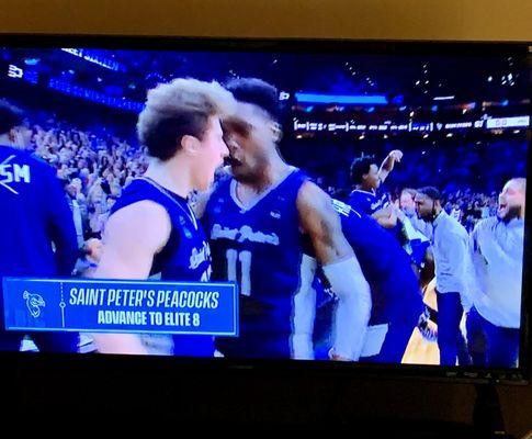 Saint Peter's Peacocks Advance!!!!!!!!!