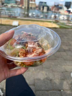 P4. Salmon Lover Poke Bowl(*Contains Raw Fish)