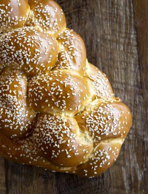 Sesame Twist Challah