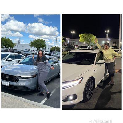 Repeat customer 2021 and 2024 Honda Accord from Geo Rower