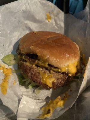 Double Burger w/Cheese