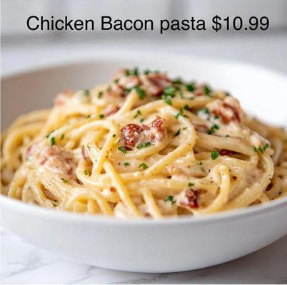 Chicken bacon pasta