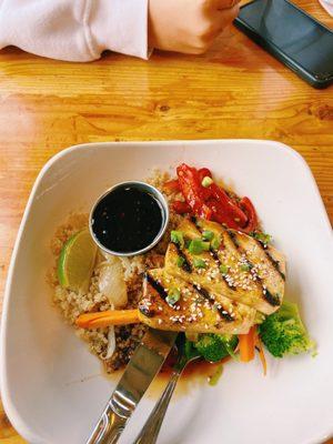 Teriyaki Bowl with Grilled Tofu