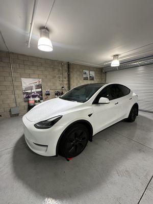 2025 Tesla model Y full front PPF 
Tesla wraps ppf wraps ceramic window tint Riverside ca 
Profection technology ppf film