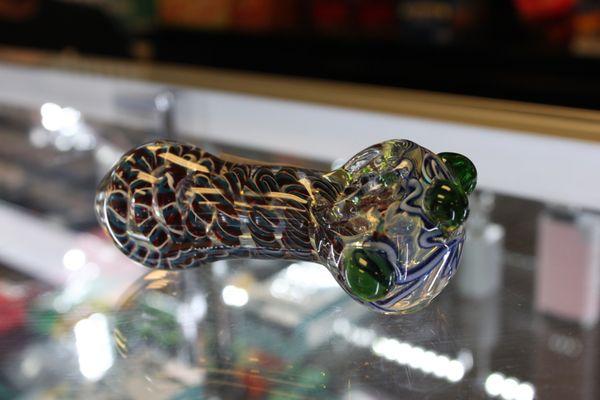 We carry many premium glass pieces at competitive prices!!!