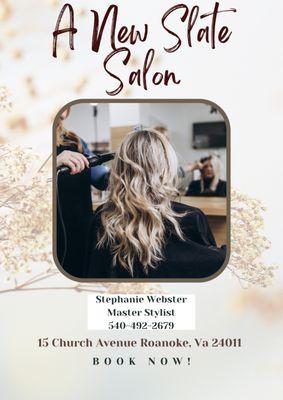 Stephanie Webster-A New Slate Salon