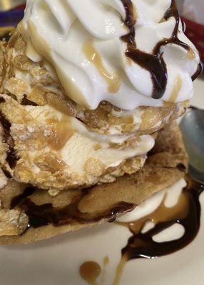 Fried ice cream