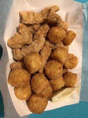 Calamari meal